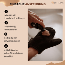 Lade das Bild in den Galerie-Viewer, 2x Magic Tan Mousse + GRATIS Handschuh Set